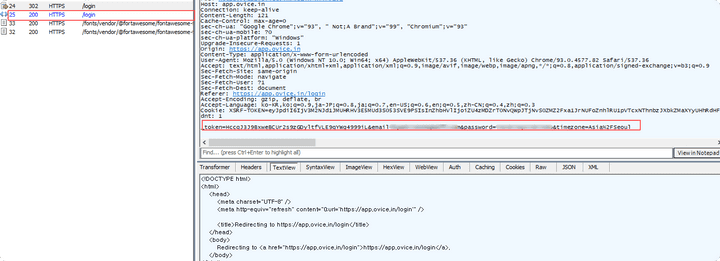 debug traffix token process